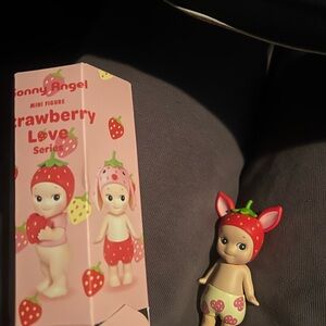 Sonny Angel Strawberry fawn figurine